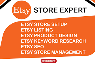 design etsy digital products and create SEO listings to boost your sales