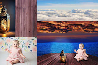 do photoshop edit, background removal, photo manipulation
