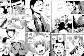draw anime manga page comic strip manga panel manga storyboard comic book art