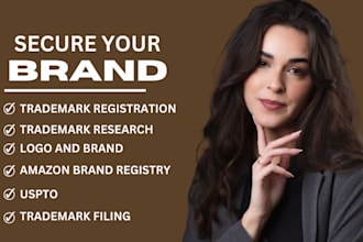do trademark registration and search in UK, US, eu  and ca