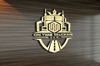 do trucking business, towing, transport, truck logo
