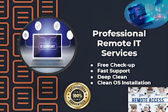 repair, fix windows, computer, laptop and pc optimization remotely