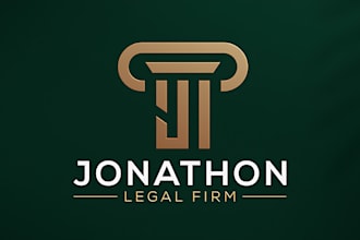 do professional law firm, attorney, legal and lawyer logo design