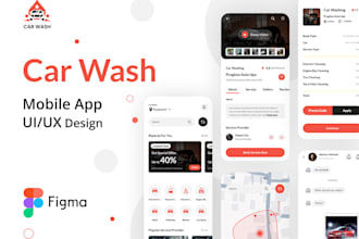 develop seamless demand car wash app, truck app, car booking app