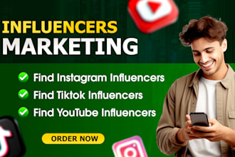 do instagram youtube tiktok influencer marketing experts
