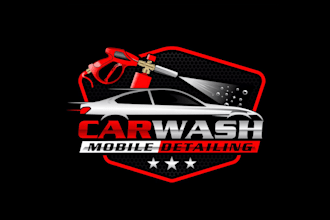 make custom car wash logo