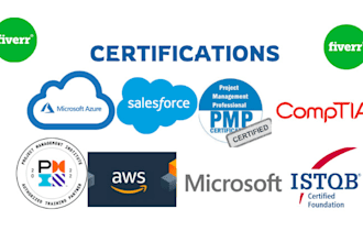 pass comptia AWS salesforce pmp microsoft cisa safe scrum oracle certifications