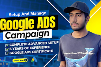 setup and manage google ads adwords PPC campaign