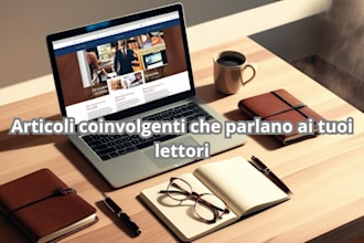 realizzo articoli ben scritti e personalizzati per ogni esigenza