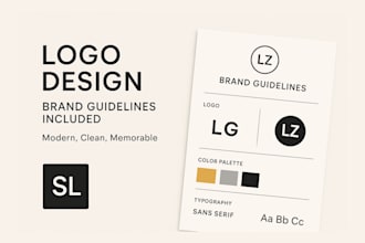 design brand guidelines and logo design for your company