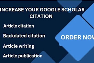 write a professional research article for your eb1 or niw petition