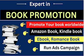 shoutout amazon book promotion kindle ebook marketing amazon KDP ads to USA user