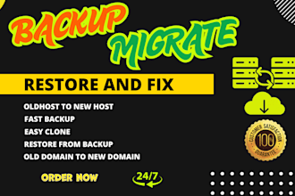 migrate wordpress website to new host, change domain name, fix smtp issue