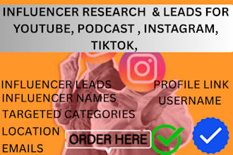 generate targeted leads for youtube, podcast instagram and tiktok growth