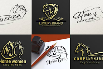 do equestrian equine horse, pet, dog, animal, and streetwear logo for your brand