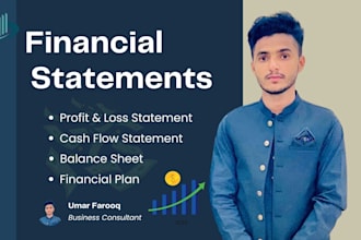 prepare financial statements, profit and loss, income statement