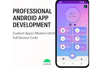 develop custom android apps and oracle apex erp development