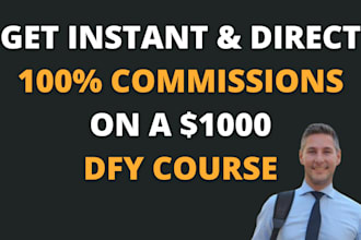 provide a dfy course with master resell rights