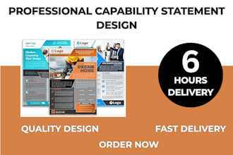 government capability statement, capability statement, government contract