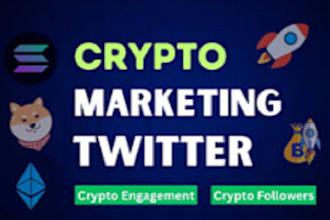 do twitter x marketing, web3, nft, to increase organic followers and engagement