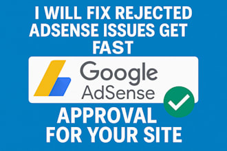 fix rejected adsense issues get fast google adsense approval site
