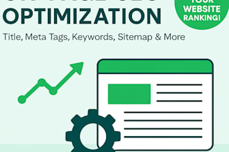 do on page optimization to improve website ranking