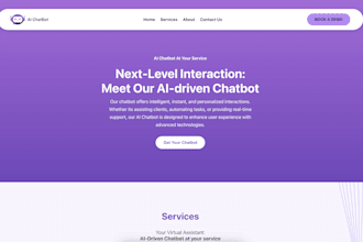 create an ai chat bot and ai assistant for your business and customer support