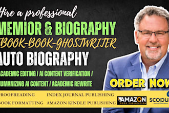 ghostwrite your ebook novel, autobiography biography memoir or ghost book writer