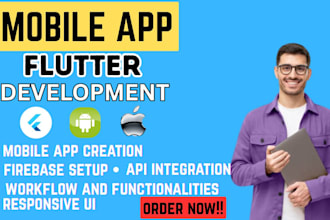 build flutterflow app flutter app flutter flow bubble app mobile app developer