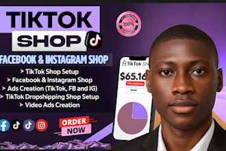 do tik tok shop, instagram shop or set up tiktok shop shopify dropshipping store