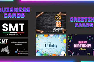 make business cards, greeting cards and more on canva