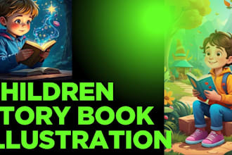 children story book illustrations, children story book illustration illustrate