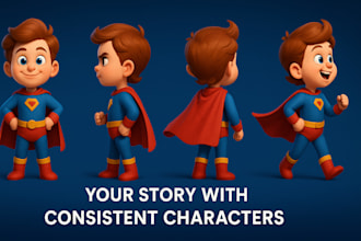 create your story book with consistent characters