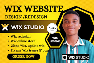 build wix website design wix studio website wix redesign wix studio wix website