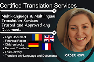 provide children book translation into english romanian, german book formatting