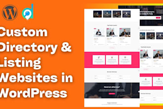 build a directory, listing, or event website in wordpress