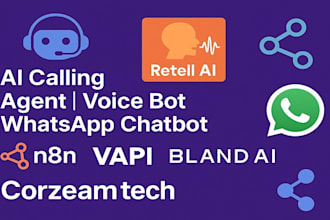 develop ai calling agents, ai sales call agent, python ai automation, ai chatbot