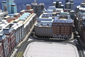 do roblox map, city, tycoon map, terrain map, model in blender or roblox studio