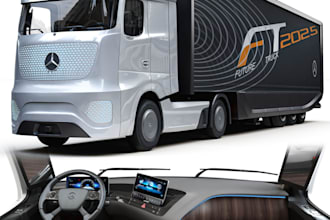 research and model 3d truck,futuristic vehicles,3d sculpture,2d sketch to 3d car