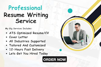 craft a professional, ats optimized resume to elevate your career
