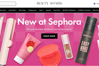 skincare shopify store makeup cosmetics beauty skincare dropshipping store