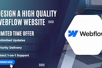 design or redesign a custom webflow website