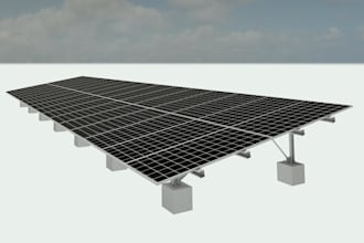 create a detailed cad technical drawing of your pv project
