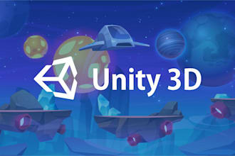develop 3d game for pc, mobile, demo metaverse in unity
