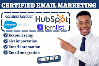 setup pardot lemlist constant contact hubspot deliverability email lead capture