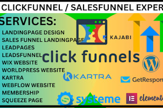 create high converting sales funnel website landing page membership funnel page