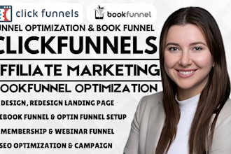 clickfunnels optimization, clickfunnel bookfunnels builder, affiliate marketing