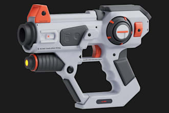 do 3d gun model grenade model games guns 3d weapons for games