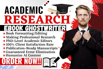 do academic editing, ghostwriting, book formatting, academic rewrite, genomics