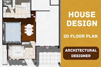 design an efficient and aesthetic house layout plan